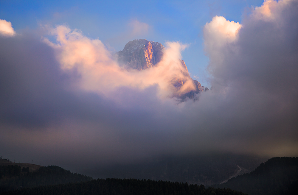 Cloudy-peak